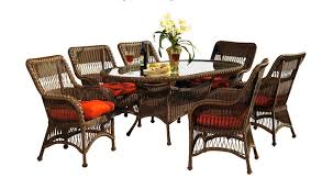 Outdoor Resin Wicker Dining Set