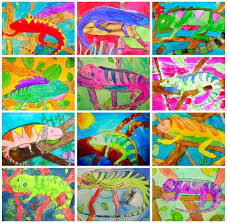 Paint A Chameleon Art Project For Kids