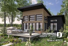 Beach House Plans And Modern Cabin Designs