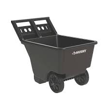 4 5 Cu Ft Heavy Duty Plastic Rust Resistant Garden Cart
