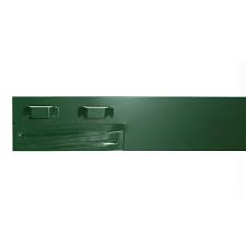 Green Steel Landscape Edging Section