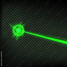 abstract green laser beam laser