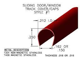 Sill Track Cover Sliding Door Hardware