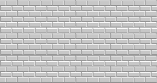 Subway Tile Background Grey Brick Wall