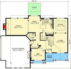 Craftsman House Plan With Side Load