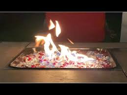 How To Put Fire Glass In Fire Pit