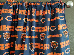 Chicago Bears Window Curtain Valance