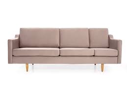 Scandinavian Design Beige Sofa For