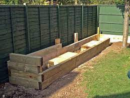 Bench Seats From New Railway Sleepers