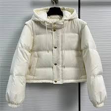 Duck Down Coat With Detachable Sleeves