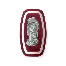 Mary And Icon Pewter Red