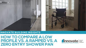 Ramped Vs A Zero Entry Shower Pan
