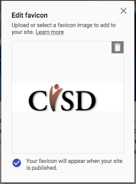 Google Sites Add A Favicon