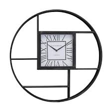Decor Circular 27 D Shelf Wall Clock