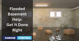 Flooded Basement Help Information To
