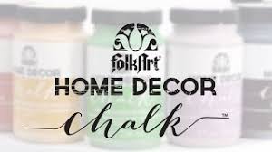 Plaid Folkart Home Decor Chalk