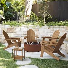 Lue Bona Brown Folding Adirondack Chair