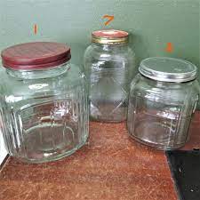 Buy Glass Jar Metal Lid Choice Of 1