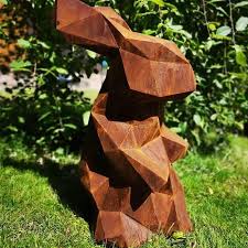 Rusty Animal Garden Art Corten Steel