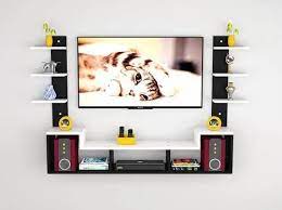 Wall Mount Setup Box Led Tv Unit