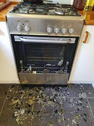 Oven Glass Door Exploded