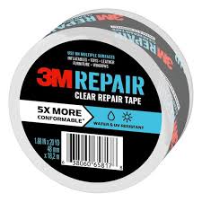 Clear Repair Duct Tape