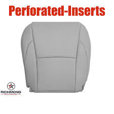 Bottom Leather Seat Cover Gray Perf