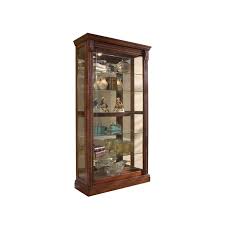 Pulaski Medallion Cherry Two Way Sliding Door Curio