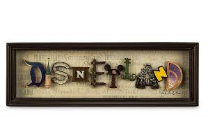 Frame Icon 3d Letters Disneyland