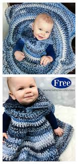 Car Seat Poncho Free Crochet Pattern