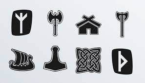Viking Theme Icons Norse Svg Digital