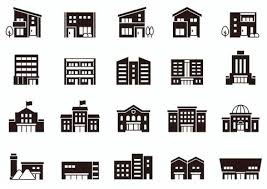 Free Vectors Housing Building Icon 26