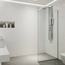 Vigo Zenith Frameless Fixed Shower