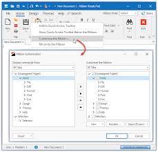 Ribbon Runtime Customization Winforms