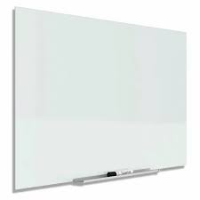 Wall Mounted White Glass Board For