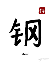 Hand Drawn Hieroglyph Translate Steel