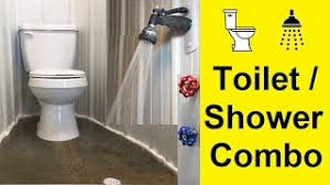 Toilet Shower Combo Build