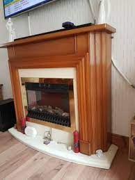 Very Nice Fireplace With A Built In