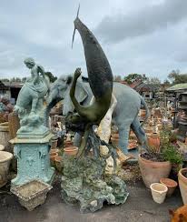 Large Garden Statue Wells Reclamation