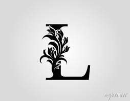 Monogram Letter L Luxury Logo Icon