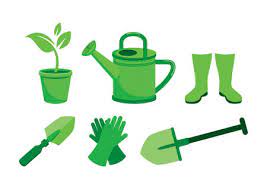 Gardening Equipment And Tools Green