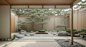 3d Render Minimalist Of Japanese Room