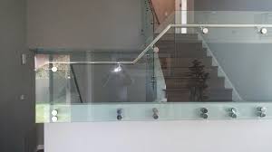 Glass Railing System With Stainless