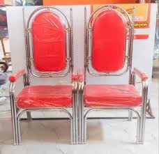 Red Cushion Wedding Chairs Sofa At Rs