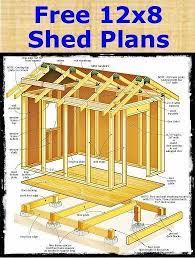 8x12 Shed Plans Pdf In 2023