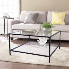 Homy Casa Coffee Table With Square