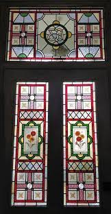 Victorian Stained Glass Front Door With
