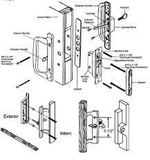 Patio Door Parts Locks Handles