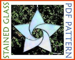 5 Point Star Stained Glass Pattern