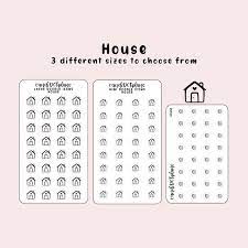 House Hand Drawn Icon Stickers For Your